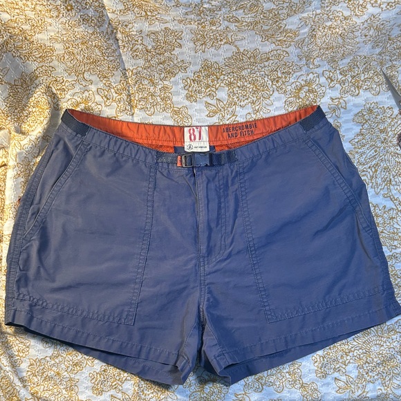 Abercrombie & Fitch Pants - Abercrombie & Fitch Women's Navy Cargo Shorts